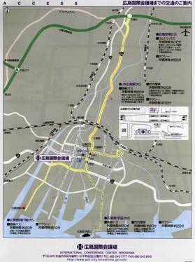 広島国際会議場周辺地図
